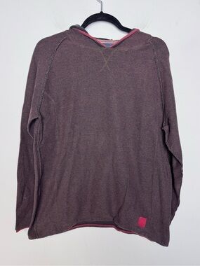 Zenfari Men’s hooded pullover cotton sweatshirt L